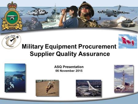 Hear about Defence Contracting for Military Equipment and the Defence