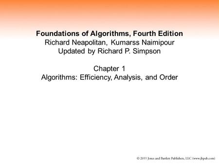 Foundations of Algorithms, Fourth Edition