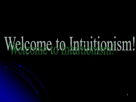 1. 2 Sir William David Ross: (1877-1971) The Right and the Good (1930): An introduction to Intuitionism as a Model of Ethics: