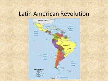 Latin American Revolution