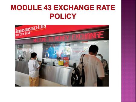 1. What is the difference between fixed exchange rates and floating exchange rates? 2. How do countries choose different exchange rate regimes? What considerations.