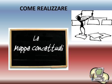 COME REALIZZARE. Una mappa serve per orientarsi in un percorso (mappa del tesoro, mappa di un parco, mappa di una città,...) Anche per studiare è utile.