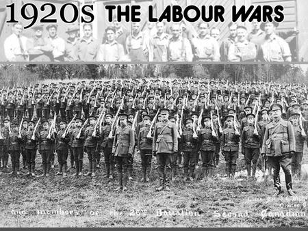 1918-1919 Veterans Return Few Jobs, few benefits Not given compensation for the war No pensions, medical care.