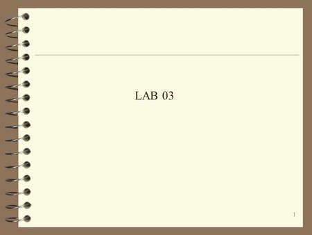 1 LAB 03. 2 What is Collaboration diagram? 4 Collaboration diagrams illustrate the interaction between the objects, using static spatial structure. 4.