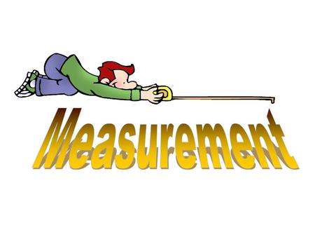 Up to the late 1700’s, every country and/or town had their own way of measuring and comparing things….. ….in France alone there were 23 temperature scales.