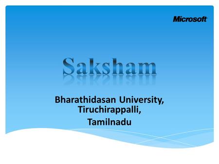 Bharathidasan University, Tiruchirappalli, Tamilnadu