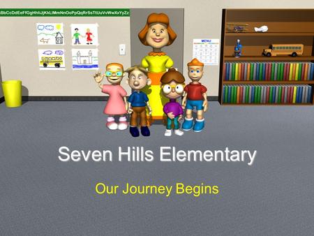 Seven Hills Elementary Our Journey Begins.  Understand their role in the parent community  Know ways they can be involved in their child’s classroom.