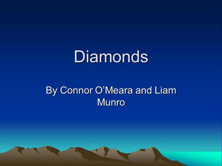 By Connor O’Meara and Liam Munro