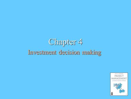 Investment decision making