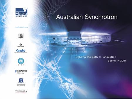 Australian Synchrotron Mature GUI’s for protein crystallography beamlines Julian Adams.