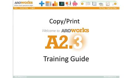 Training Guide Copy/Print. Log into Inside Augsburg.