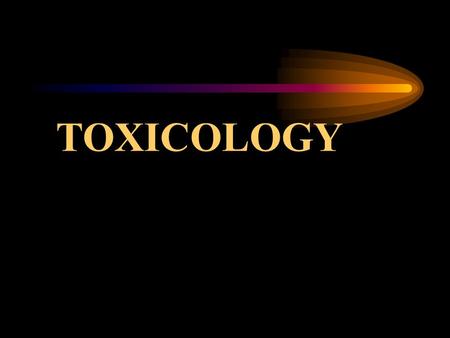 TOXICOLOGY OCCUPATIONAL HAZARDS CHEMICAL PHYSICAL ERGONOMIC PSYCHOLOGIC BIOLOGIC.