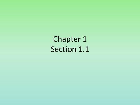 Chapter 1 Section 1.1. 1. Describe why it is important to be a good role model for children. Adults have an impact on children. – Impact: Significant.