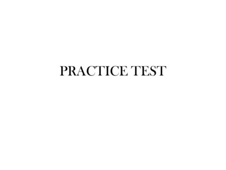 PRACTICE TEST. Fill in the Blank _________________ may be conducted as a preliminary to other activities, such as a fast. In the center of the lodge is.