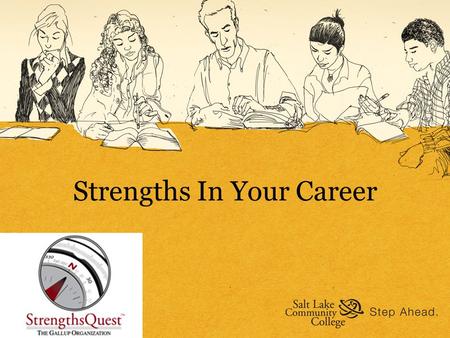 Strengths In Your Career. Brandi Mair Learner, Input, Achiever, Self-Assurance, Adaptability Curtis Larsen Ideation, Strategic, Learner, Maximizer, Achiever.