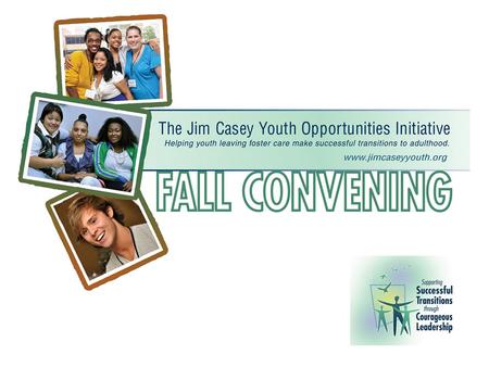 In the Current Environment Policy Matters: Initiative Policy Goals Lynn Tiede Jim Casey Youth Opportunities Initiative.