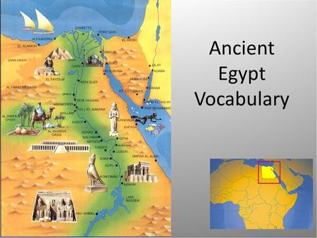 Ancient Egypt Vocabulary