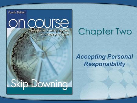 Accepting Personal Responsibility