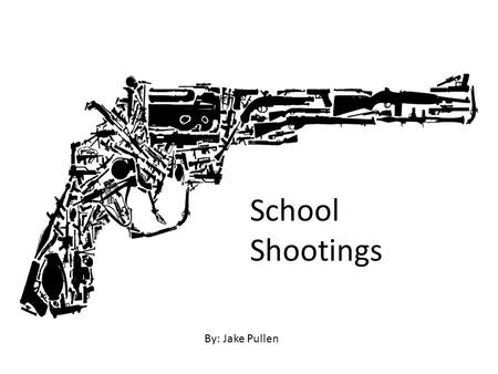 School Shootings By: Jake Pullen. Oct. 1, 1997 Pearl, Miss. Two students killed and seven wounded by Luke Woodham, 16, who was also accused of killing.