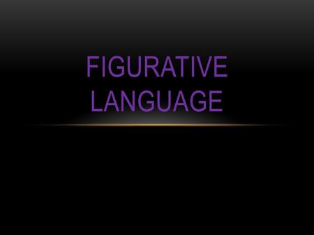 FIGURATIVE LANGUAGE. The repetition of vowel sounds but not consonants. Examples: The cat sat on a mat. ASSONANCE.