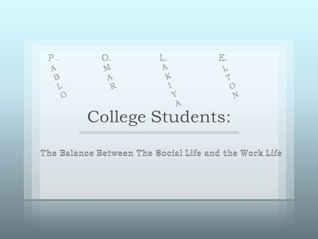 Balancing Work, Life, and Family Work Yourself Family.