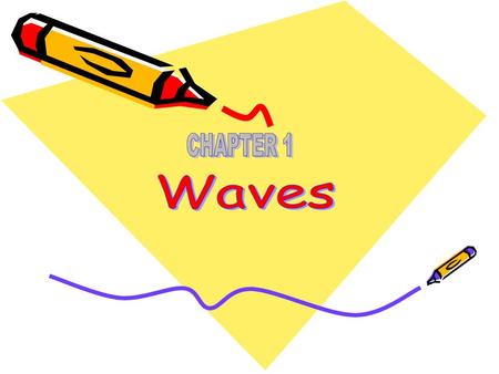  An oscillating or vibrating motion in which a point or body moves back and forth along a line about a fixed central point produces waves.  An oscillating.