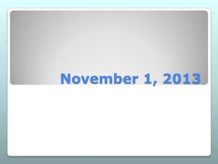 November 1, 2013. ASL 1- Welcome to Friday! 1.Doorbuster-3 minute Circle-Sign (NOT written ) ◦Each person in your group sign for 30 sec. about “anything”