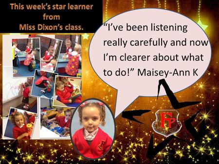 “I’ve been listening really carefully and now I’m clearer about what to do!” Maisey-Ann K.