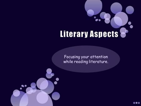 Meaning What is the work about? What is its theme? What effect or impression does the reader have ? What is the argument or summary of the work? What.