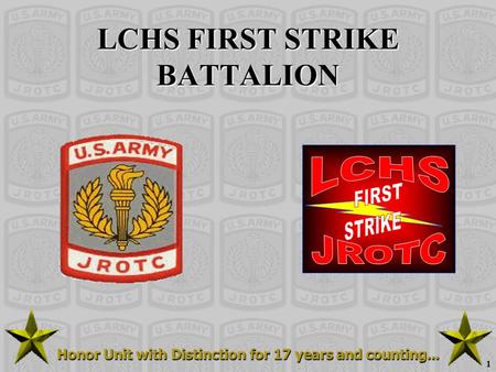 LCHS FIRST STRIKE BATTALION