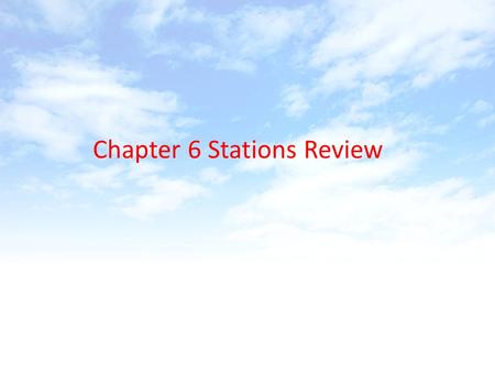 Chapter 6 Stations Review. Station 1 A. B. C. Identify the state of matter in each picture. In addition, explain the volume and shape of each. Solid Definite.