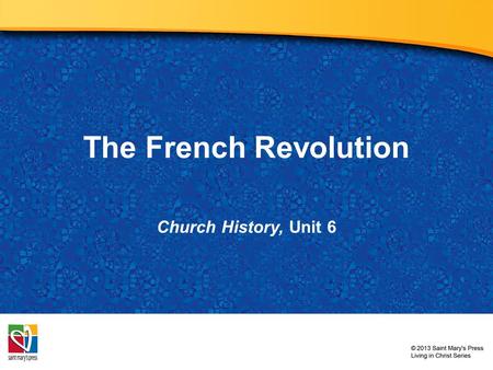 The French Revolution Church History, Unit 6. Long-held beliefs about the “Great Chain of Being” assigned every being and thing to an unchanging rank.