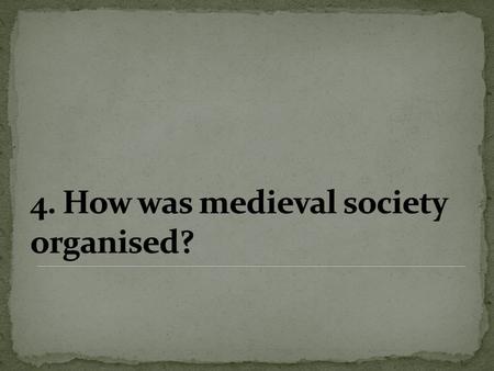 Some nobles were rich and owned large fiefs. Others were poor and they only have their horse and weapons (lance, shield, mace and sword). Nobles´