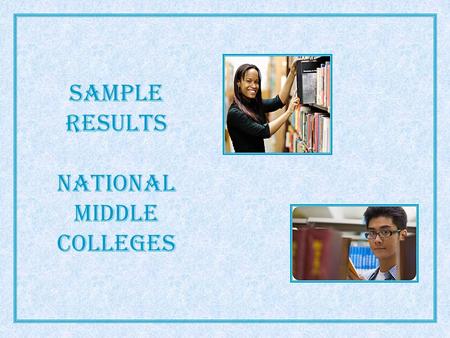 Sample Results National Middle Colleges. Drop Out Statistics The graph shows the overall dropout rates each year for Mott Middle/Early College beginning.