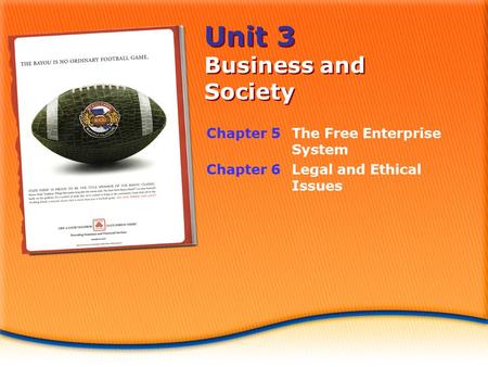 Unit 3 Business and Society