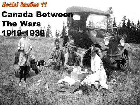 Canada Between The Wars 1919-1939 The Economy Post War Economic Problems Wartime manufacturing ended and factories retooled for peace time. 350,000.