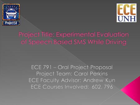 Thursday, October 27, 2011  May 2012  Background  Problem Statement  Design Specification  Goals  Implementation  Budget  Timeline.