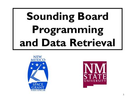 Sounding Board Programming and Data Retrieval 1. Sensoplex Software Download the Sensoplex files onto your computer’s desktop Extract all files Install.