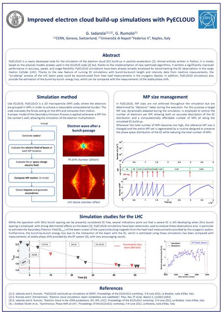 Improved electron cloud build-up simulations with PyECLOUD G. Iadarola (1),(2), G. Rumolo (1) (1) CERN, Geneva, Switzerland, (2) Università di Napoli “Federico.