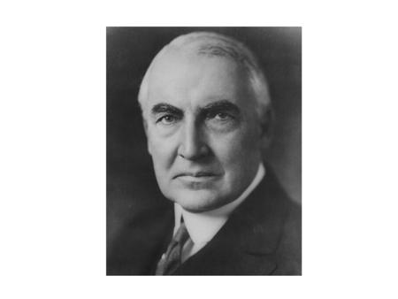 Warren G. Harding President from 1921-1923 America's present need is not heroics but healing; not nostrums, but normalcy; not revolution, but restoration;