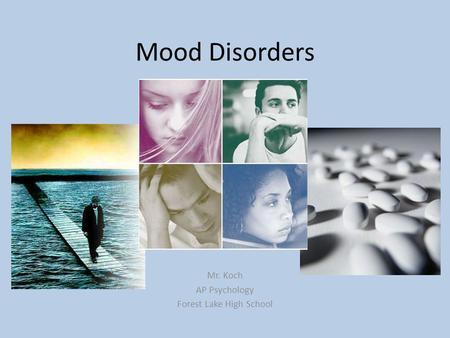 Mood Disorders Mr. Koch AP Psychology Forest Lake High School.