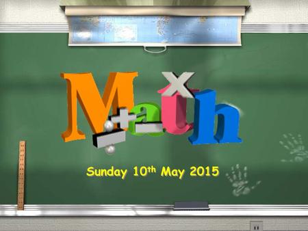 Sunday 10 th May 2015. WALT: Read and write proper fractions. Sunday 10 th May 2015.