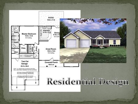 Floor Plan Sketch on 17” x 22” Graph Paper  Rough Scale Drawing  Room dimensions  Room Names  Basic House Characteristics AutoCAD floor plan including: