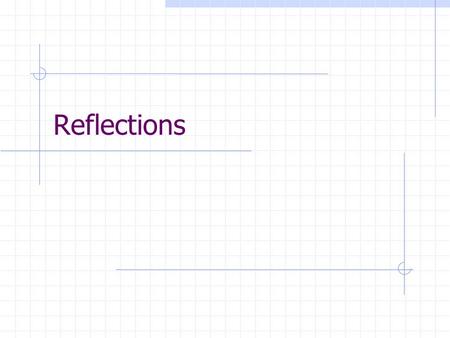 Reflections. When a wave reaches a boundary of two media, some or all of the wave will bounce back into the first media You see waves bounce off a pier.