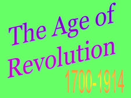 After the Renaissance and the Age of Exploration, Europe enters a time period of great technological improvements. Many scientists and inventors made.