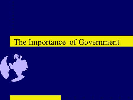 The Importance of Government Economic Functions Provide a legal system that makes transactions fast and easy Promote and maintain competition in the.