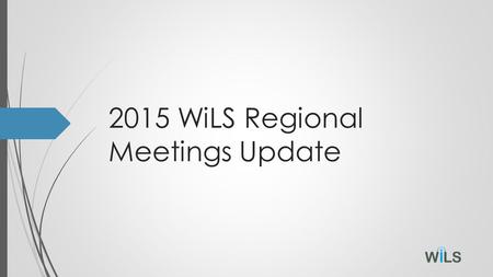 2015 WiLS Regional Meetings Update. Cooperative Purchasing & Projects.