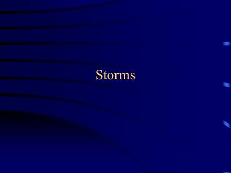 Storms. Understanding Fronts Fronts occur at the boundaries of converging air masses.