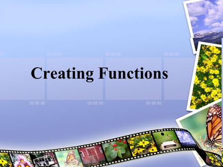 Creating Functions. V 12 NE - Oracle 2006 Overview of Stored Functions A function is a named PL/SQL block that returns a value A function can be stored.