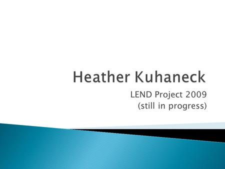 LEND Project 2009 (still in progress).  Increases in prevalence of the ASDs  My background as an occupational therapist interested in play and family.